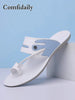 Summer New Men's Color Block Leather Rivet Decor Sandals Fashion Versatile Beach Shoes Casual Sandals