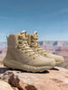 Men's Tactical Boot Comfortable Lightweight Boots For Work All Day Side Zipper Motorcycle Combat Hiking Boots 8 Inches
